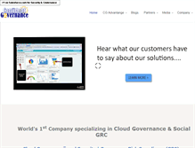 Tablet Screenshot of confidentgovernance.com